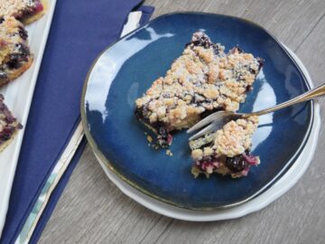 Crumble ai mirtilli-Sbriciolata ai mirtilli: ricetta velocissima