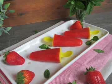 Ghiaccioli alla fragola: ricetta fresca, ghiaccioli facili
