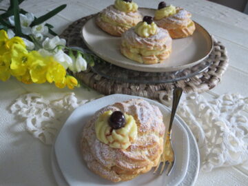 Zeppole di San Giuseppe al forno
