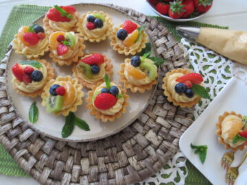 Cestini di frutta - Tartellette: Ricetta gustosa