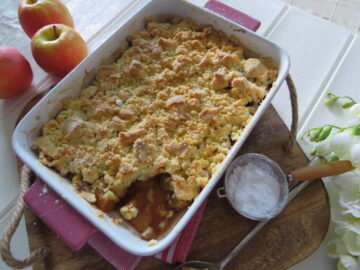 Crumble di mele: Ricetta originale inglese