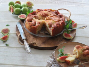 Torta di fichi: soffice, profumata e irresistibilmente golosa