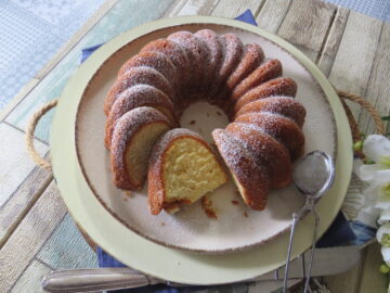 Ciambella alla panna: soffice come una nuvola