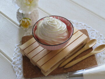Crema Chantilly: soffice, spumosa, profumatissima.