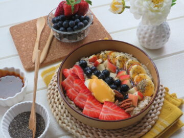 Porridge d’avena e latte di mandorle: per una colazione sana