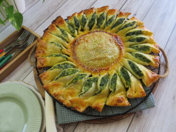 Torta Girasole ricotta e spinaci: ricetta facile e veloce