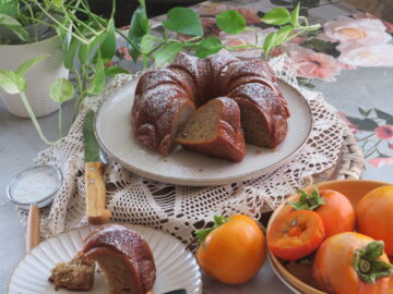 Ciambella di cachi: ricetta in 5 minuti
